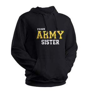Black Proud Army Sister Sweatshirt