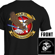 Combat Logistics Battalion 31 USMC Unit T-Shirt, CLB-31 USMC Unit logo, USMC gift ideas for men, Marine Corp gifts men or women CLB-31, Combat Logistics Battalion 31