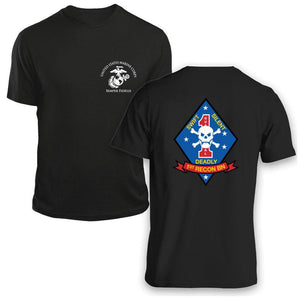 1st Recon Bn USMC Unit T-Shirt, 1st Recon Bn logo, USMC gift ideas for men, Marine Corp gifts men or women 1st Recon Bn 1st Reconnaissance Bn 