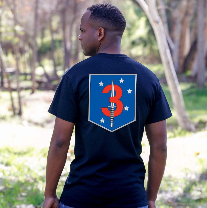 3rd MSOB USMC Unit T-Shirt, 3rd MSOB logo, USMC gift ideas for men, Marine Corp gifts men or women 3rd Marine Special Operations Battalion