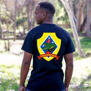 3rd AABN USMC Unit T-Shirt, 3rd AABN logo, USMC gift ideas for men, Marine Corp gifts men or women 3rd AABN 3rd Assault Amphibian Battalion 