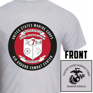  Combat Logistics Battalion 7 USMC Unit T-Shirt, CLB-7 USMC Unit logo, USMC gift ideas for men, Marine Corp gifts men or women CLB-7, Combat Logistics Battalion 7