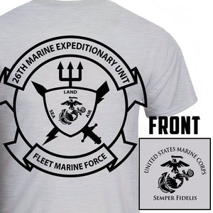 26th MEU Marines USMC Unit Long Sleeve T-Shirt