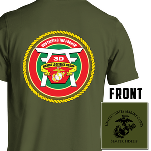 3D Marine Logistics Group (3D MLG) Unit T-Shirt