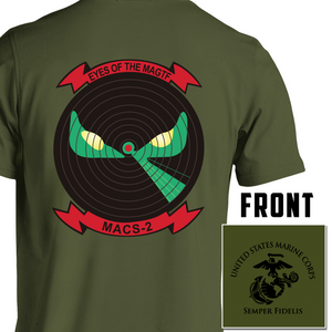 MACS-2 USMC Unit T-Shirt-