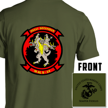 MALS-14 T-Shirt, USMC T-Shirt, USMC Unit T-Shirt, Marine Aviation Logistics Squadron 14, Nulli Secundus