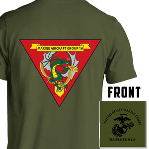 Marine Aircraft Group 16 Unit T-Shirt, MAG 16 T-Shirt, Marine Aircraft Group 16 t-shirt