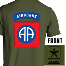 82nd Airborne US Army Unit T-Shirt, 82nd Airborne logo, US Army gift ideas for men, Army gifts men or women 82nd Airborne 82nd Airborne Division 