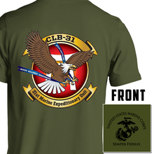 Combat Logistics Battalion 31 USMC Unit T-Shirt, CLB-31 USMC Unit logo, USMC gift ideas for men, Marine Corp gifts men or women CLB-31, Combat Logistics Battalion 31