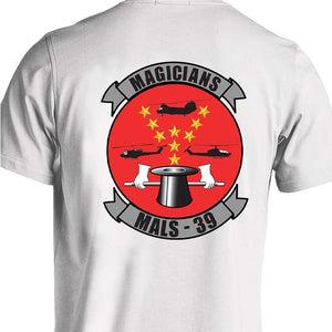 Marine Aviation Logistics Squadron 39 (MALS-39) USMC Unit T-Shirt, MALS-39 logo, USMC gift ideas for men, Marine Corp gifts men or women MALS-39 