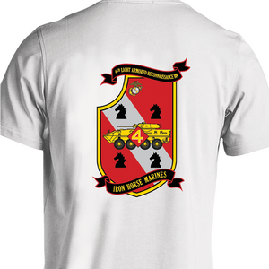 4th Light Armored Reconnaissance Battalion (4th LAR) Unit T-Shirt