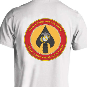 MSOB USMC Unit T-Shirt, MSOB logo, USMC gift ideas for men, Marine Corp gifts men or women Marine Special Operations Battalion