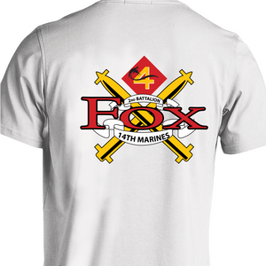 Fox Co 2nd Battalion 14th Marines USMC Unit T-Shirt-