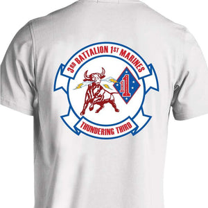 3/1 unit t-shirt, 3rd battalion 1st Marines unit t-shirt, 3rd battalion 1st marines, Custom unit gear, USMC unit t-shirt