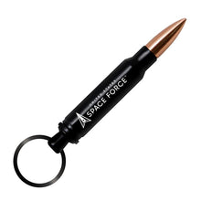 Space Force 5.56 Bullet Bottle Opener Keychain