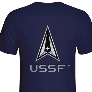 United States Space Force Navy T Shirt – USSF Gifts