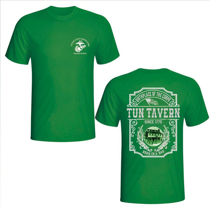 Tun Tavern, Born in a bar, USMC tun tavern t-shirt