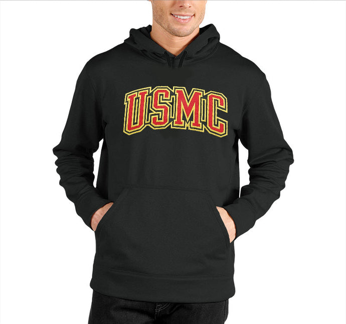 USMC 3D Embroidered Patch Marine Corps Sweatshirt