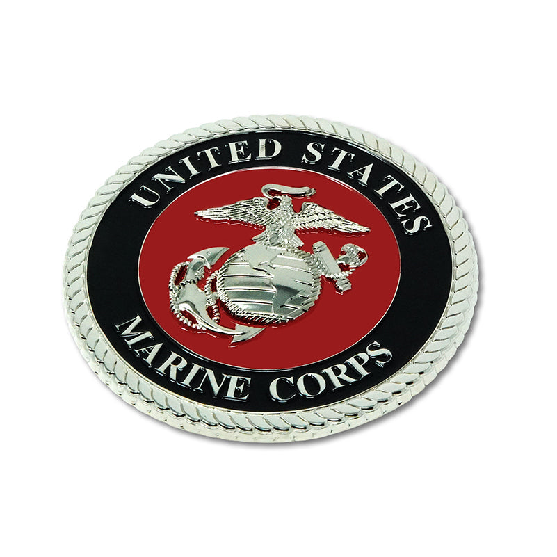 US MARINE CORPS USMC 3 INCH ROUND PATCH - MADE IN THE USA!