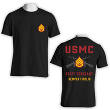 SSgt T-Shirt, USMC SSgt T-Shirt, Staff Sergeant T-Shirt, USMC Rank T-Shirt