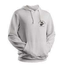 Headquarters & Headquarters Support Squadron Yuma Marines Unit Logo Black Sweatshirt, HQ &HQS Yuma Marines Unit Logo Grey Hoodie