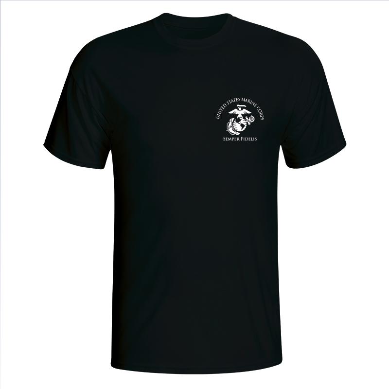 USMC Black T-Shirt