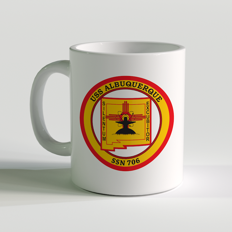 USS Albuquerque Coffee Mug, USS Albuquerque SSN-706