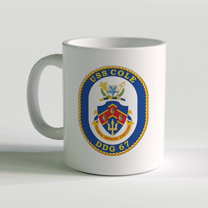 USS Cole, USS Cole Coffee Mug, DDG 67