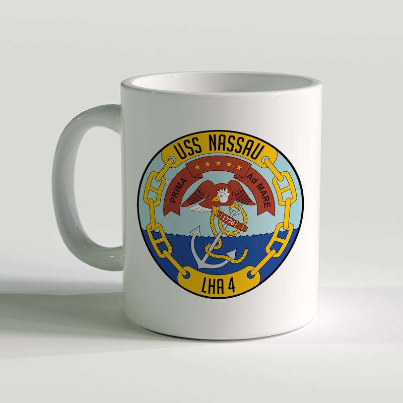 USS Nassau, USS Nassau Coffee Mug, LHA 4