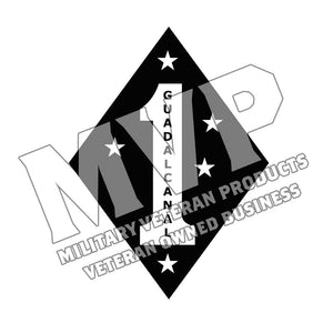 1st Marine Division USMC Unit Logo, 1stMARDIV, 1st MARDIV
