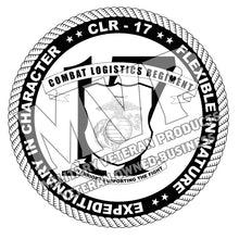 Combat Logistics Regiment 17 Unit Logo, CLR-17 USMC Unit Logo