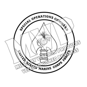 Marine Forces Special Operations Command (MARSOC) USMC Unit Logo
