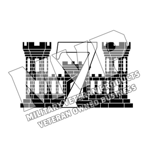 7th Engineer Support Battalion USMC Unit Logo, 7th ESB USMC Unit Logo