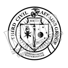 Third Civil Affairs USMC Unit Logo, 3rd Civil Affairs Unit Logo