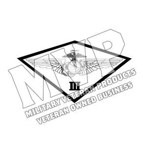 3rd Marine Aircraft Wing Unit Logo, 3rd MAW USMC Unit Logo