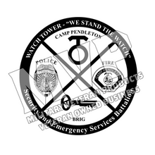 SES Bn USMC Unit Logo Tumblers- 30 oz
