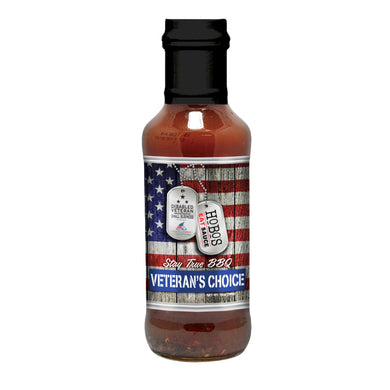 Hobo's Veteran's Choice BBQ Sauce-Corporal Stock's Favorite!
