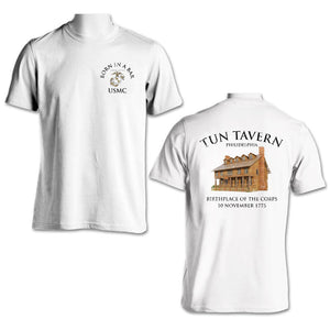 Tun Tavern USMC White T-Shirt