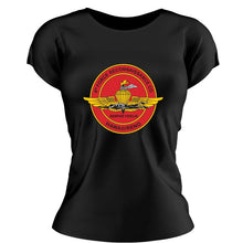 4th Force Reconnaissance Company Black Women's Unit Logo T-Shirt
