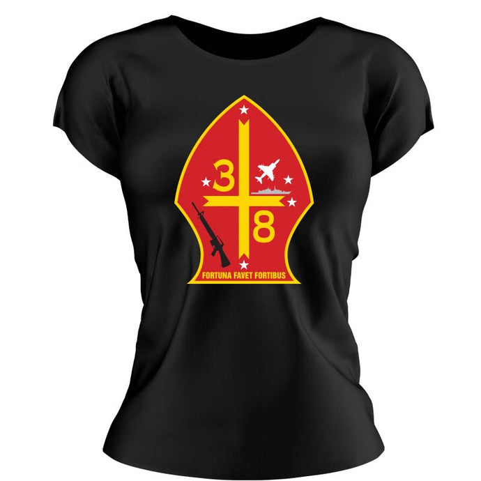 3d Battalion 8th Marines (3/8) Women's Unit Logo T-Shirt