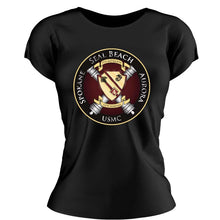 5th Bn 14th Marines USMC Unit ladie's T-Shirt, 5th Bn 14th Marines logo, USMC gift ideas for women, Marine Corp gifts for women