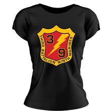 3rd Bn 9th Marines USMC Unit ladie's T-Shirt, 3d Bn 9th Marines, USMC gift ideas for women, Marine Corp gifts for women 3d Bn 9th Marines