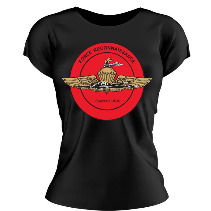 Force Recon Bn Women's Unit Logo T-Shirt