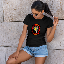 Marine Aviation Logistics Battalion 14 (MALS-14) Marines USMC Unit ladie's T-Shirt, MALS-14 USMC Unit logo, USMC gift ideas for women, Marine Corp gifts for women MALS-14