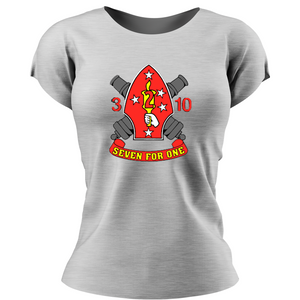 3rd Battalion 10th Marines (3/10) Women's Unit Logo T-Shirt