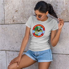 I Marine Expeditionary Force (IMEF), IMEF USMC Unit ladie's T-Shirt, IMEF USMC Unit logo, USMC gift ideas for women, Marine Corp gifts for women IMEF