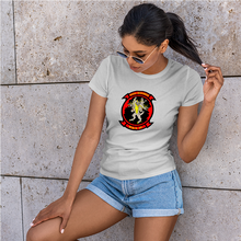 Marine Aviation Logistics Battalion 14 (MALS-14) Marines USMC Unit ladie's T-Shirt, MALS-14 USMC Unit logo, USMC gift ideas for women, Marine Corp gifts for women MALS-14