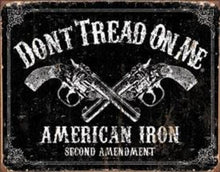 American Iron Metal Sign