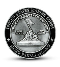 Parris Island Graduation Challenge Coin